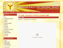 Tablet Screenshot of americanpersonalrights.org